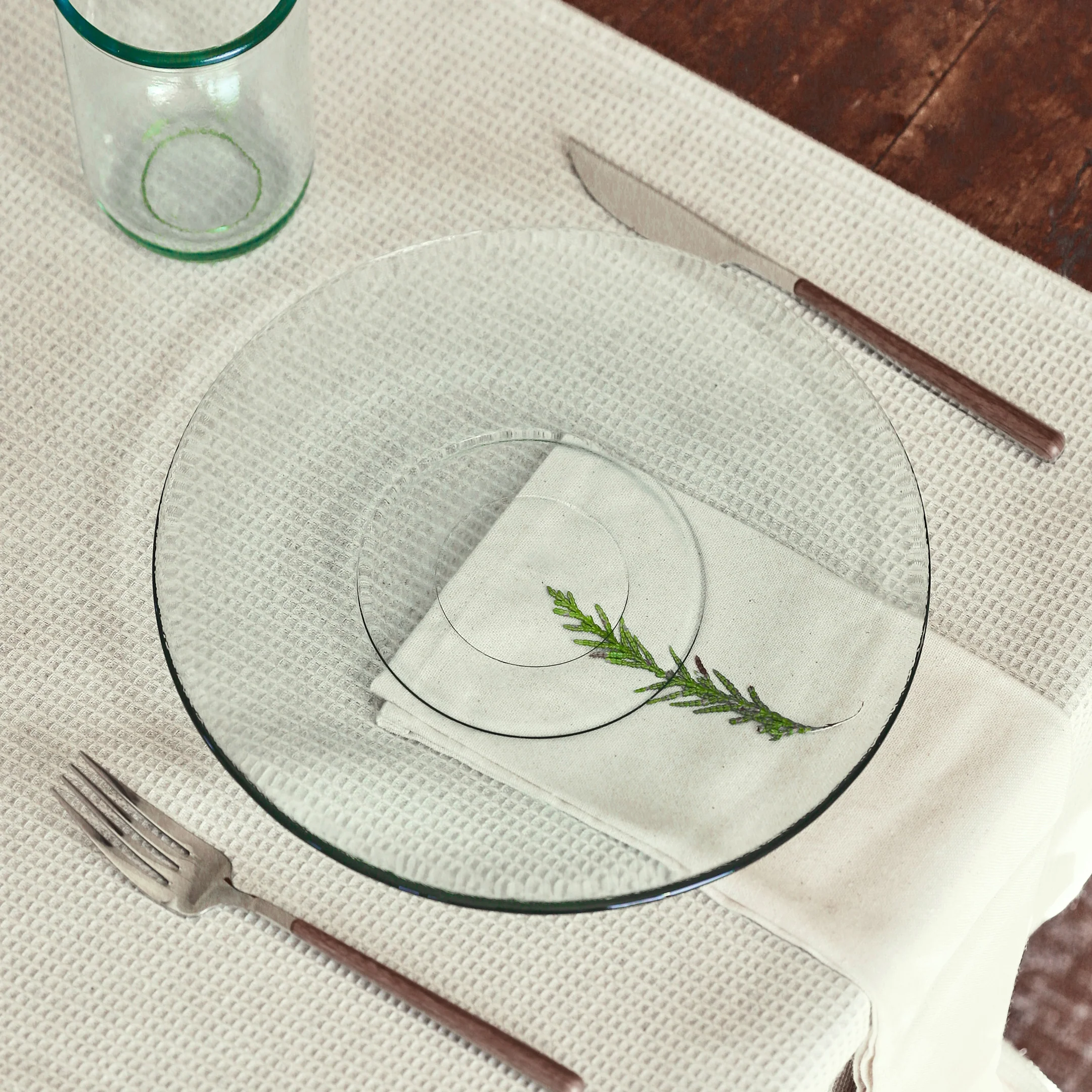 Set platos llanos Aurora - Image 3